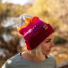Mountains Pom Beanie