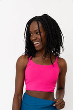 Hibiscus Double Strap Swim Top