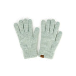 C.C Heather Knit Plain Gloves