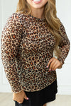 Leopard Sheer Top