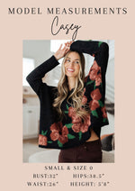 Hallow Laugh Open Knit Top