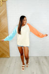 Color Me Confused Color Block Top