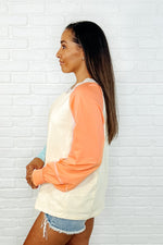 Color Me Confused Color Block Top