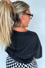 Regan Raw Hem Tee