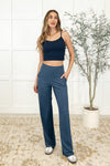 Hot Yoga Tank in Navy