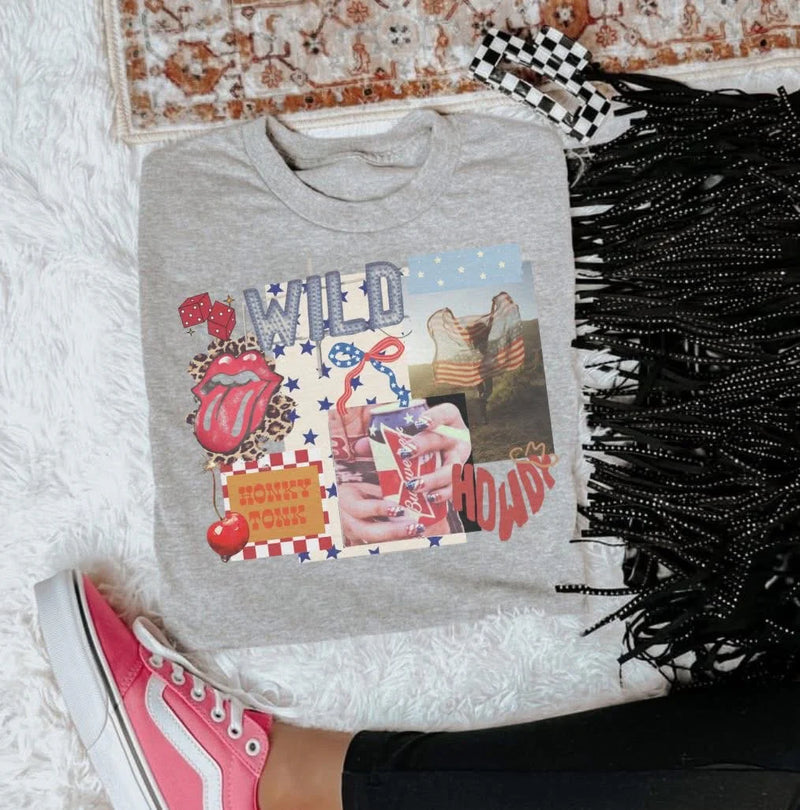 Wild Collage Tee Sub