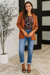 Magic 3/4 Blazer in Rust