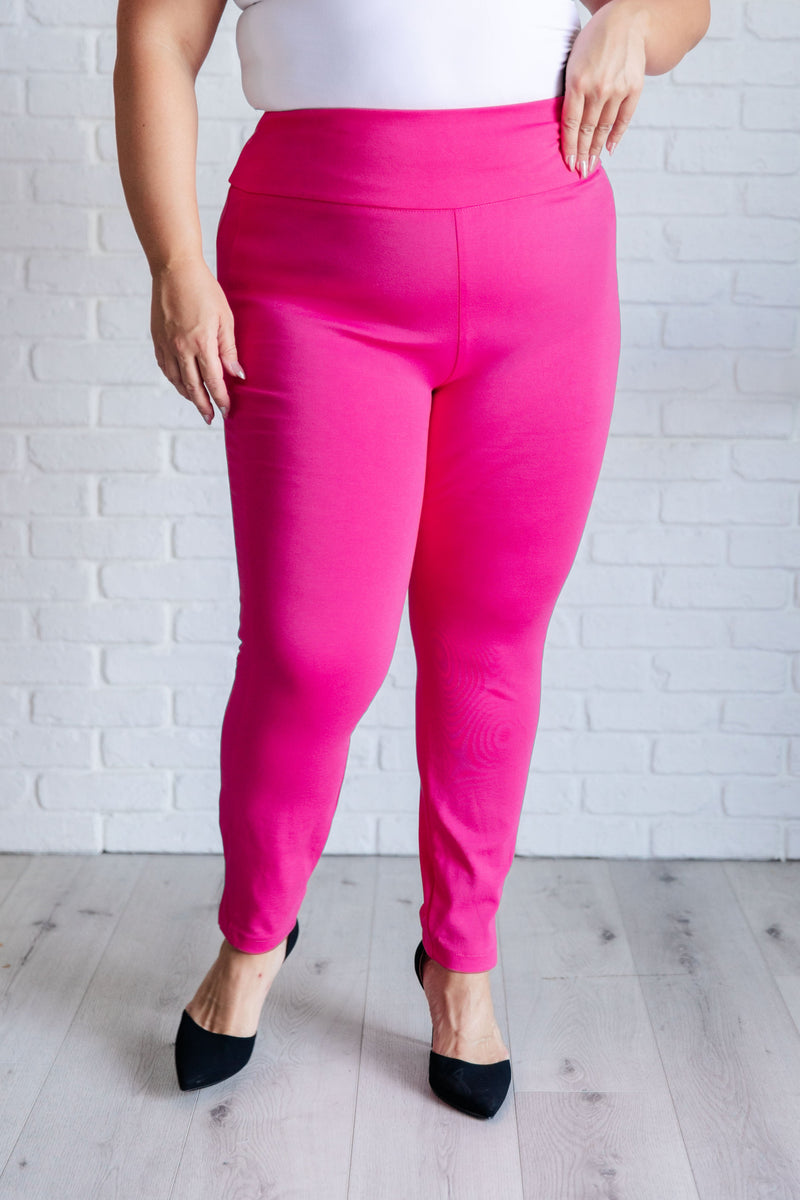 Magic Skinny Pants in Hot Pink