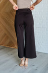 Magic Wide Leg Crop Pants in Chocolate