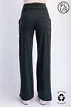 Plus Size Recycled Butter V Waist Wide Pant