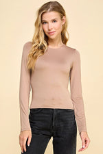 Long Sleeve Double Layered Top