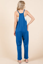 Full Size Sleeveless Jumpsuit with Pockets