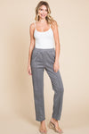 Full Size Pin Tuck Detail Slim Pants