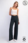 Plus Size Recycled Butter V Waist Wide Pant