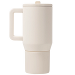 Cream HydroJug 20 oz Traveler Tumbler