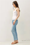 Soft Core-Double Lined Basic Square Neck Tank