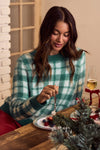 The Noelle Plaid Knit