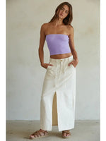 Seamless Ribbed Tube Top
