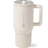 Cream HydroJug 20 oz Traveler Tumbler
