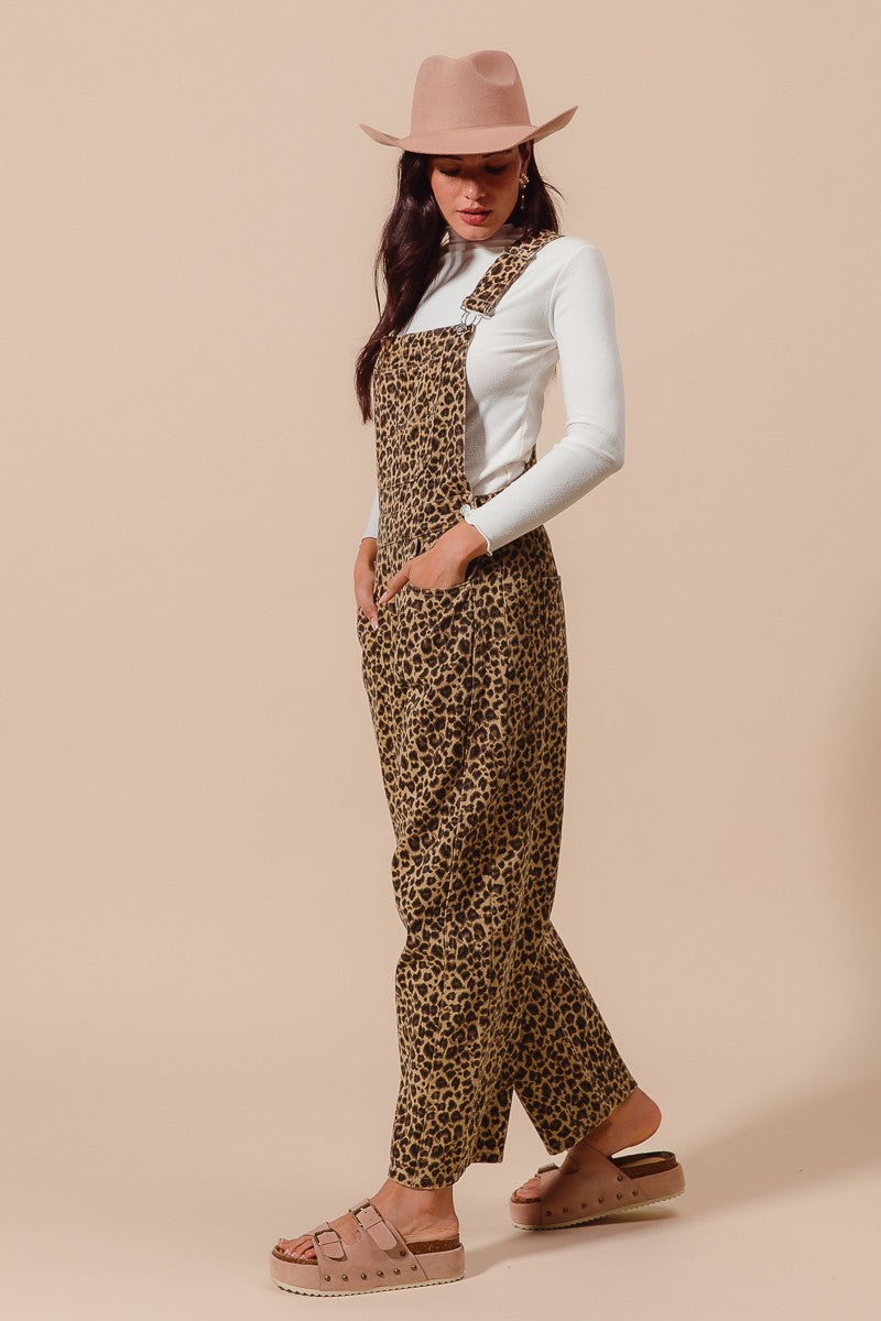Take Me To The Savanna Barrel Overalls