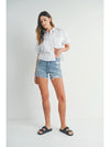 Just USA Jeans Slight Distressed Stretch Short
