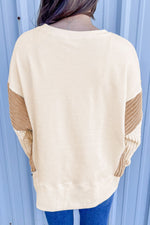 Round Neck Long Sleeve Sweatshirt