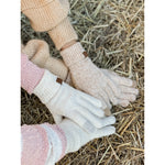 Soft Ribbed Knit C.C Glove