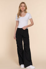 Short Sleeve Scoop Neck Double Layer Knit Top