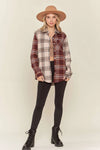 Plus Plaid Flannel Shirt