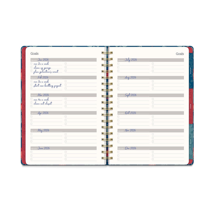 Garden Renaissance Undated Tri-Tab Planner