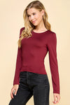Long Sleeve Double Layered Top