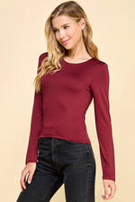 Long Sleeve Double Layered Top