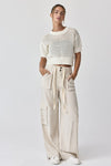 Alina Cropped Crochet Top