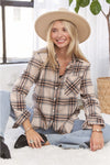 Plaid Button-Down Shirt