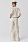 Alina Cropped Crochet Top
