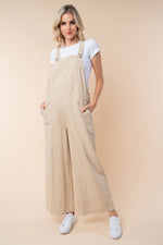 Sleeveless Wide Leg Jumpsuit