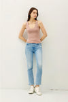 Basic Full Length V-Neck Tank