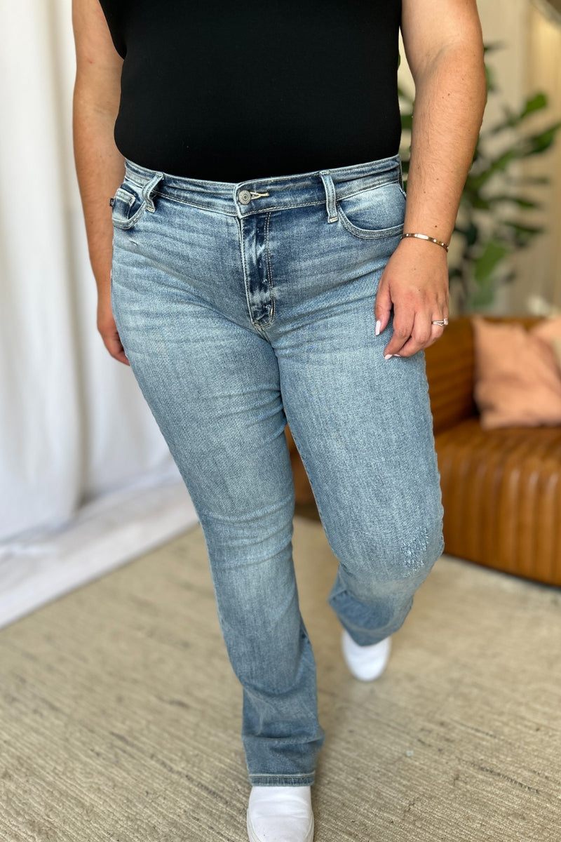 Judy Blue Full Size Medium Rise Bootcut Jeans