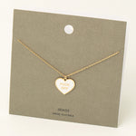 Fuck Off Heart Colored Pendant Necklace