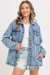 Quilted Denim Jacket
