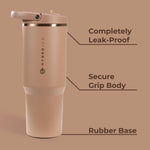 Caramel HydroJug 40 oz Sport Water Bottle