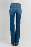 Jelly Jeans Mid Rise Flare with Side Detail