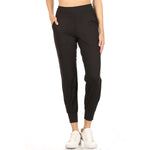 Slim Fit Activewear Joggers with Hidden Back Pocket