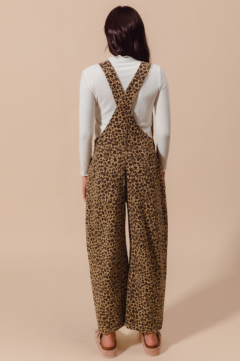 Take Me To The Savanna Barrel Overalls