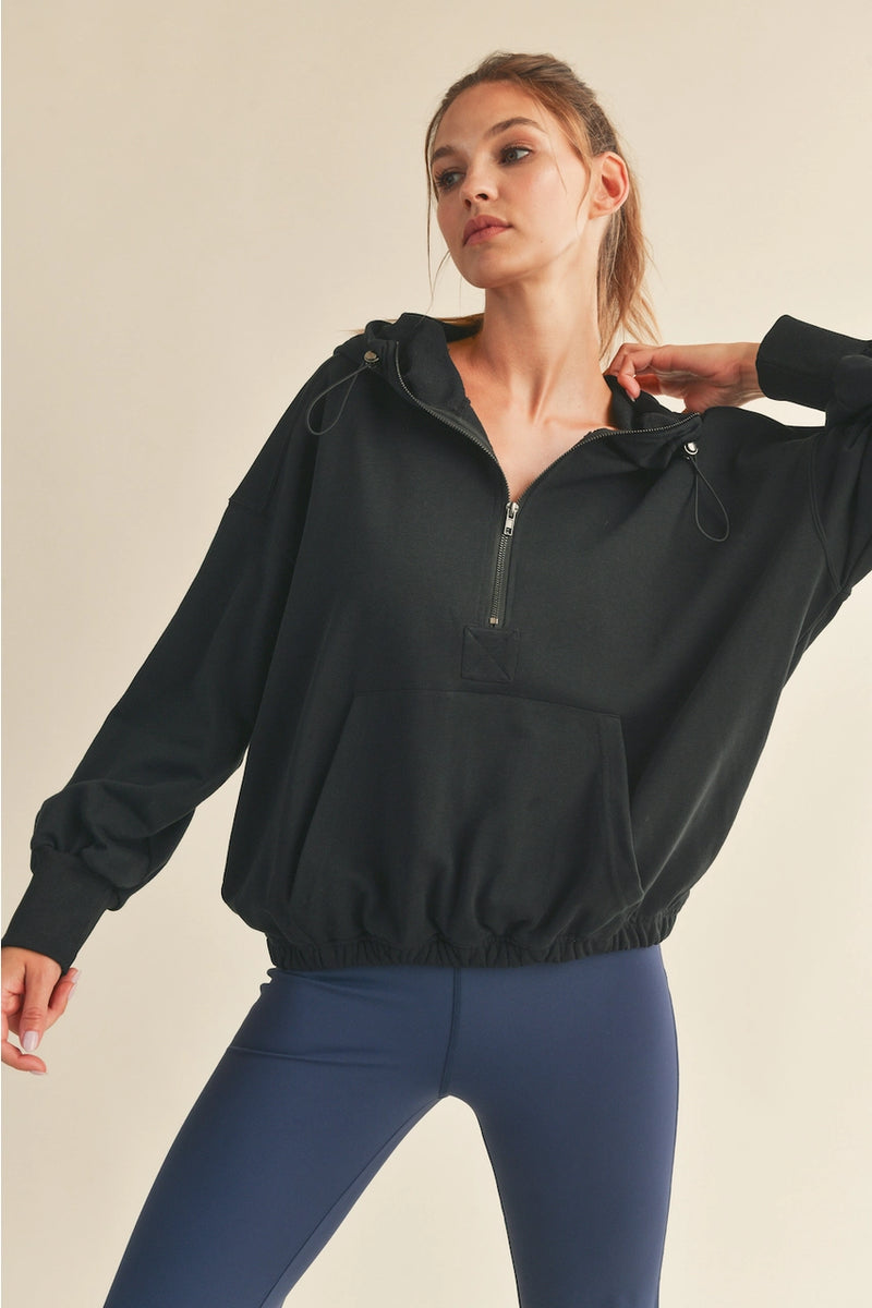 Black Essential Pullover