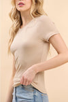 Crewneck Double Layered Top