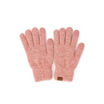 C.C Heather Knit Plain Gloves