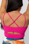 Hibiscus Double Strap Swim Top