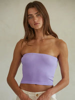 Seamless Ribbed Tube Top