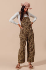 Take Me To The Savanna Barrel Overalls